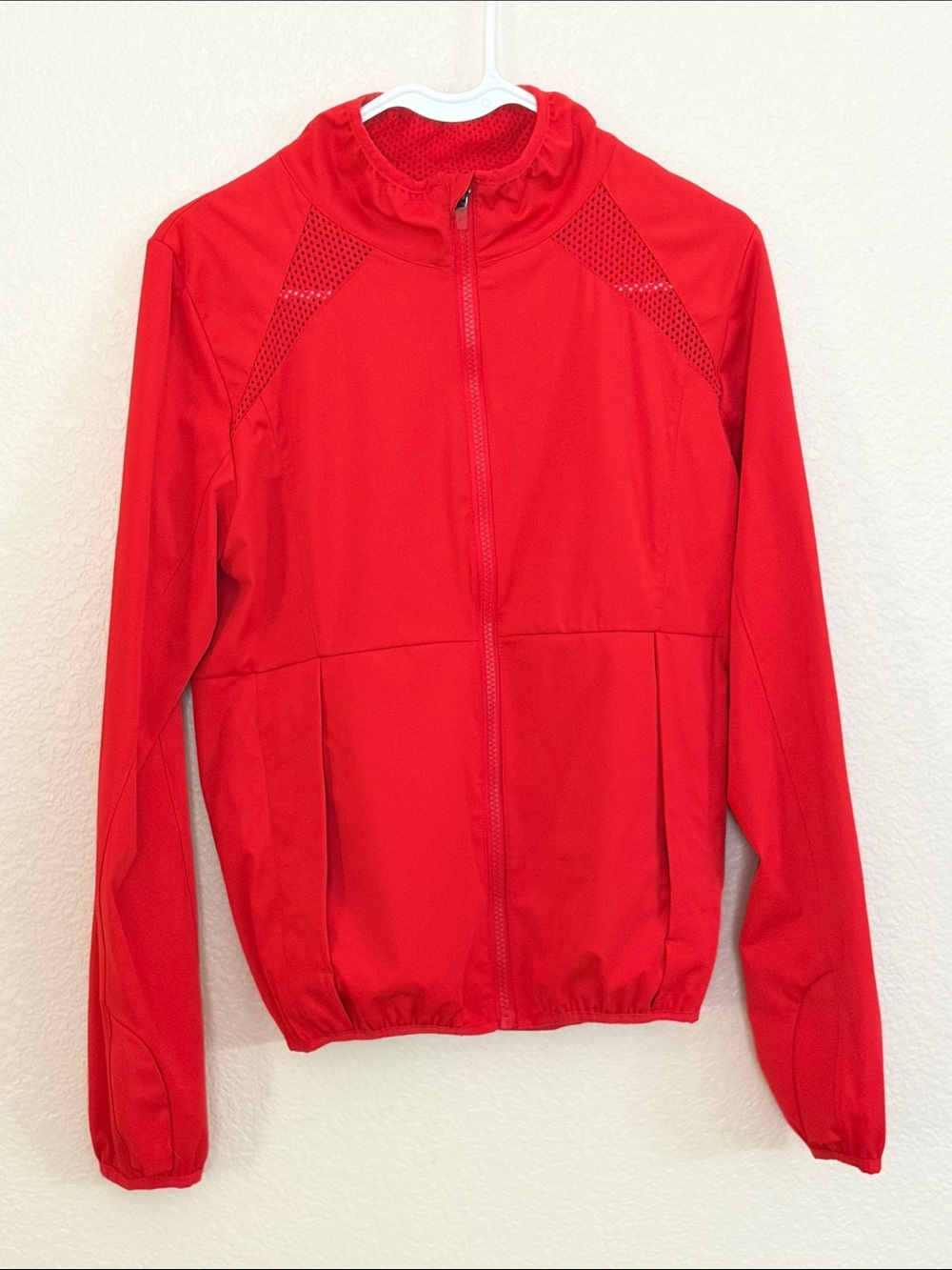 ZYIA Active Red Lightweight Women's Zip-Front Jacket S-S